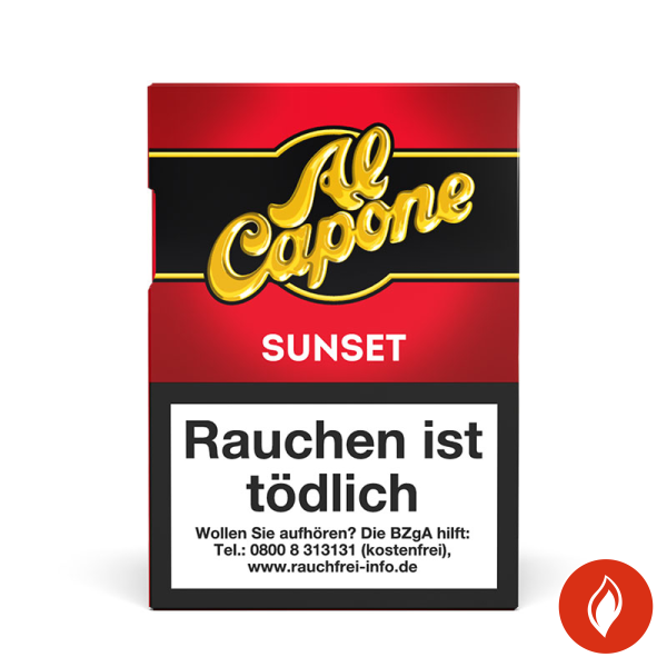 Al Capone Sunset Filter Zigarillos 18er Schachtel
