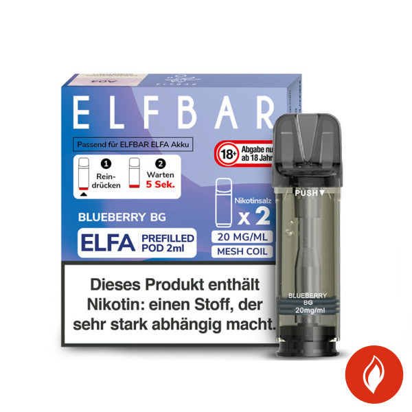 Elfbar Elfa Pods Blueberry Bubblegum - 20mg Nikotin