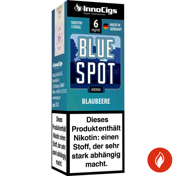E-Liquid Innocigs Blue Spot Blaubeeren Aroma 6mg