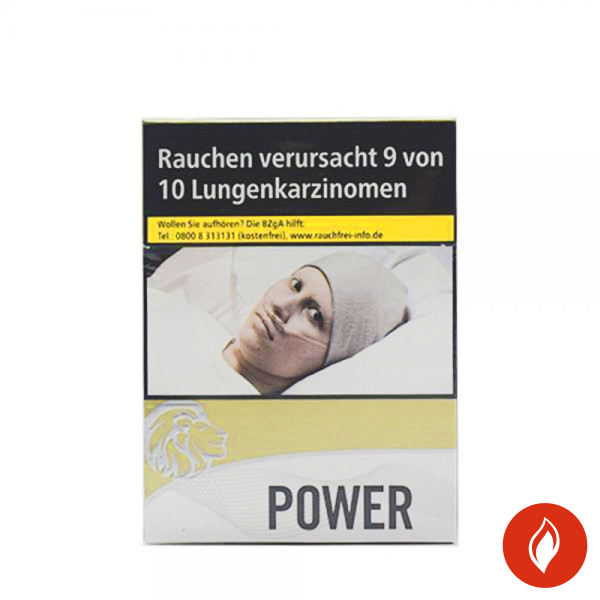Power Gold Big Zigaretten Schachtel