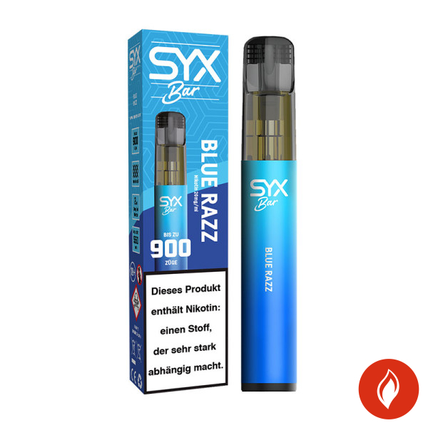 Syx Bar Blue Razz 20mg Einweg E-Zigarette