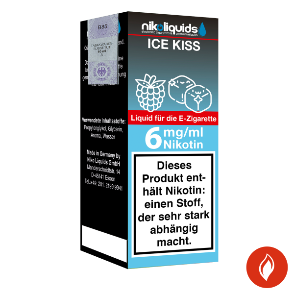 E-Liquid Nikoliquids Ice Kiss 6 mg 70 Pg/30 Vg