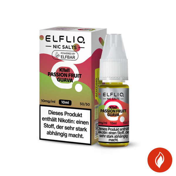 Elfbar Elfliq Kiwi Passionfruit Guava 10mg Nikotinsalz