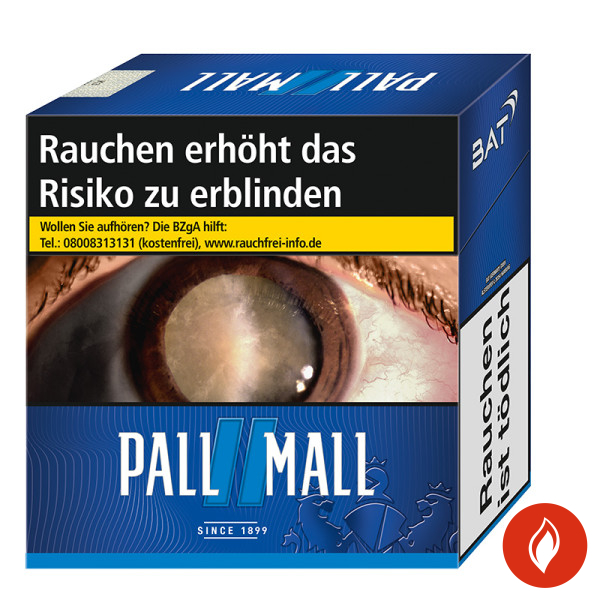 Pall Mall Blue Hercules Zigaretten Schachtel