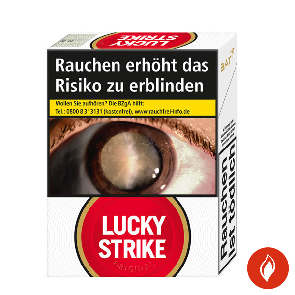 Lucky Strike Red XXL Zigaretten Schachtel