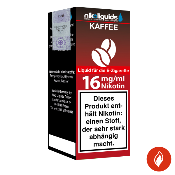 E-Liquid Nikoliquids Kaffee 16 mg