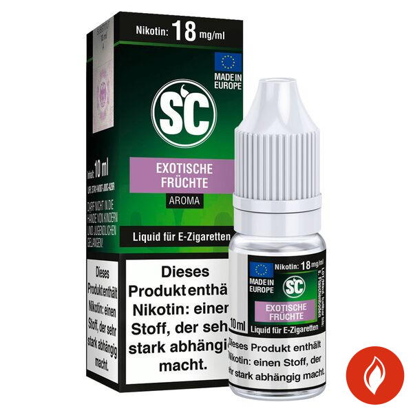 SC exotische Früchte 18mg Nikotinsalz Liquid