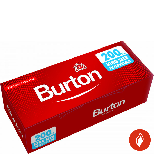 Burton Filterhülsen King Size 200 Stück