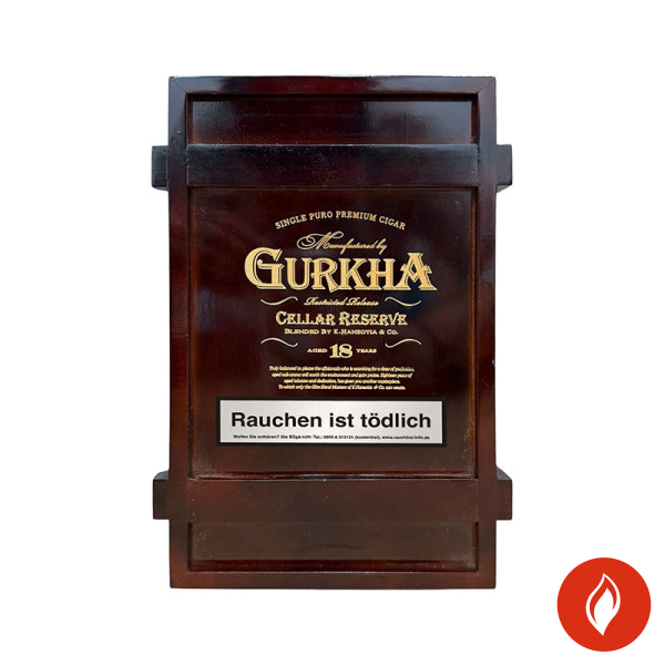 Gurkha Cellar Reserve 18 Years Solara Zigarren Kiste Closed