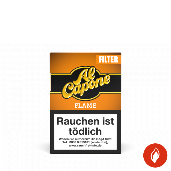 Al Capone Flame Filter Zigarillos 18er Schachtel