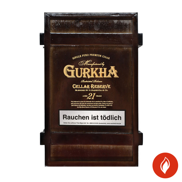 Gurkha Cellar Reserve 21 Years Solara Zigarren Kiste Closed