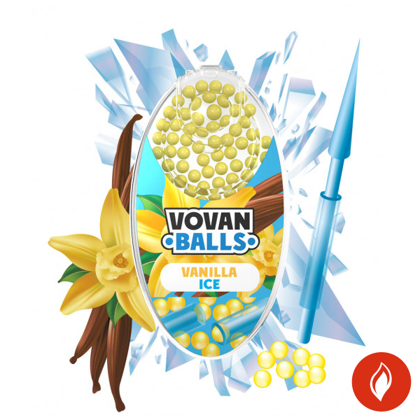 Vovan Balls Vanilla Ice Aromakapsel Packung