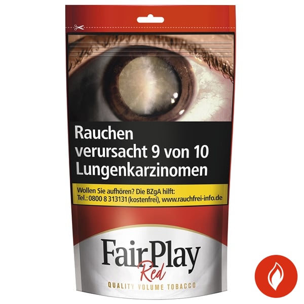 Fair Play Red Volumentabak Beutel