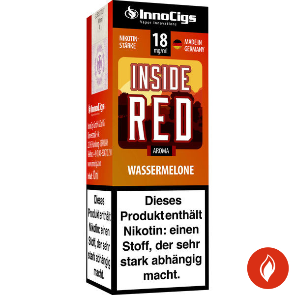 E-Liquid Innocigs Inside Red Wassermelonen Aroma 18 mg