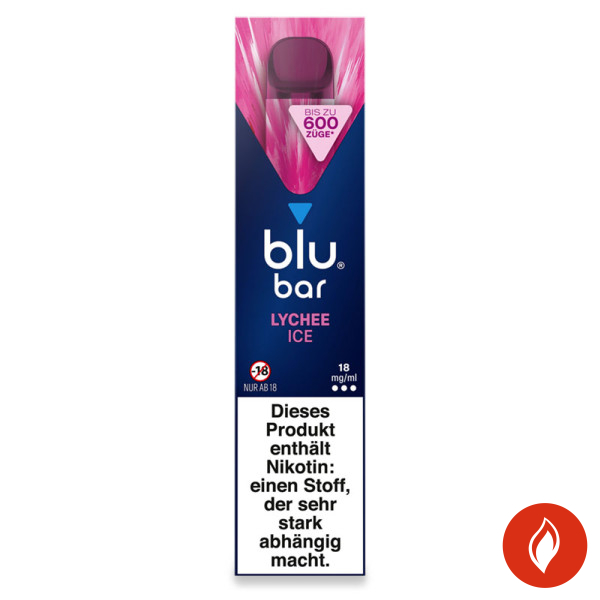 Blu Bar Lychee Ice 18mg Einweg E-Zigarette