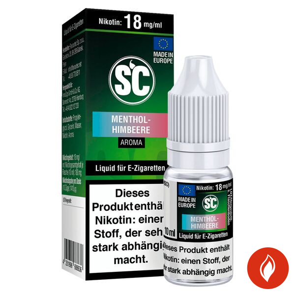 SC Menthol Himbeere 18mg Nikotinsalz Liquid