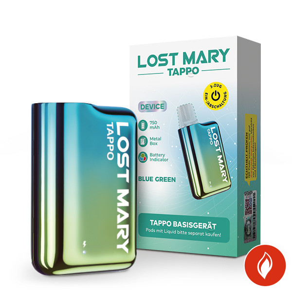 Lost Mary Tappo Blue Green Basisdevice