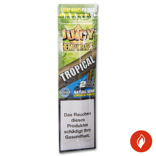 Juiyc Hemp Wraps Tropical Zigarettenpapier