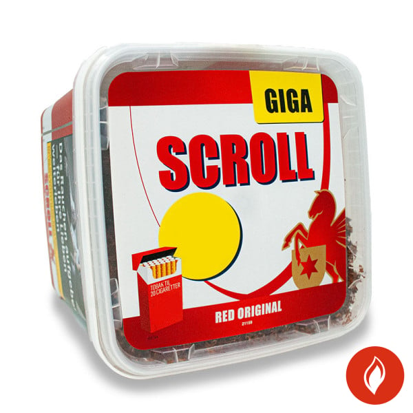 Scroll Red Original Giga Feinschnitt Eimer