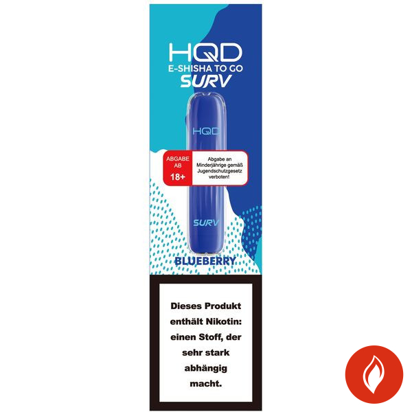 HQD Einweg E-Zigarette Surv Blueberry 18mg
