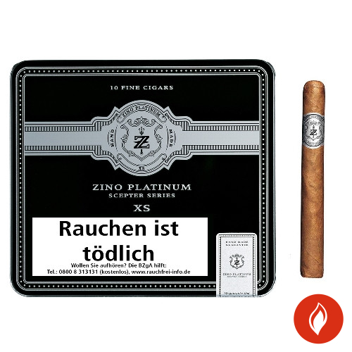 Zino Platinum Scepter Series XS Shortfiller Zigarren 10er Schachtel