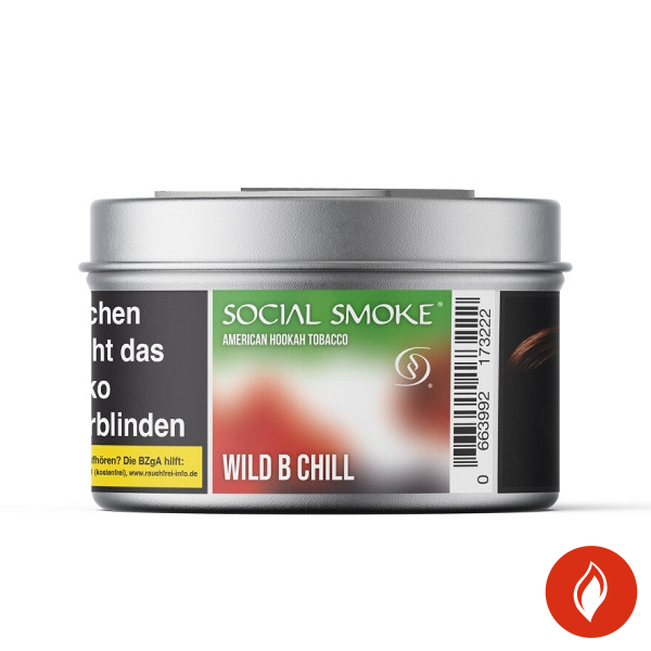 Social Smoke Wild B Chill Shishatabak