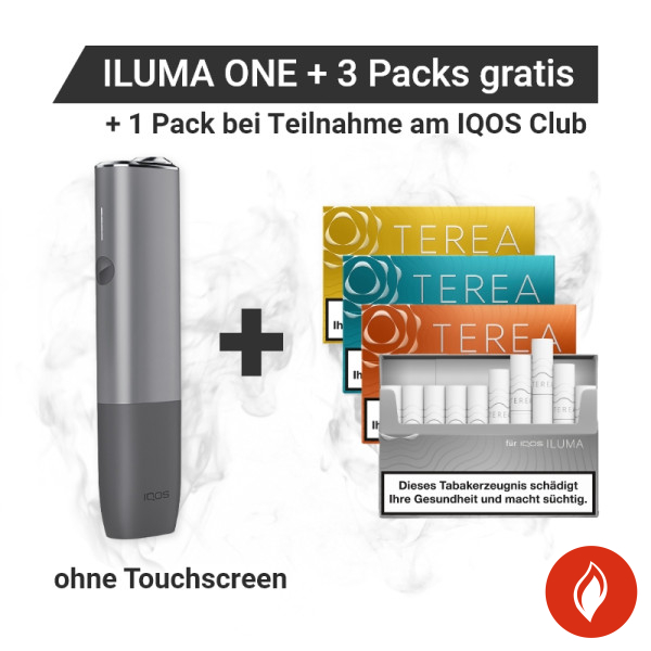 IQOS Iluma One Pebble Grey + gratis TEREA Sticks bei Registrierung