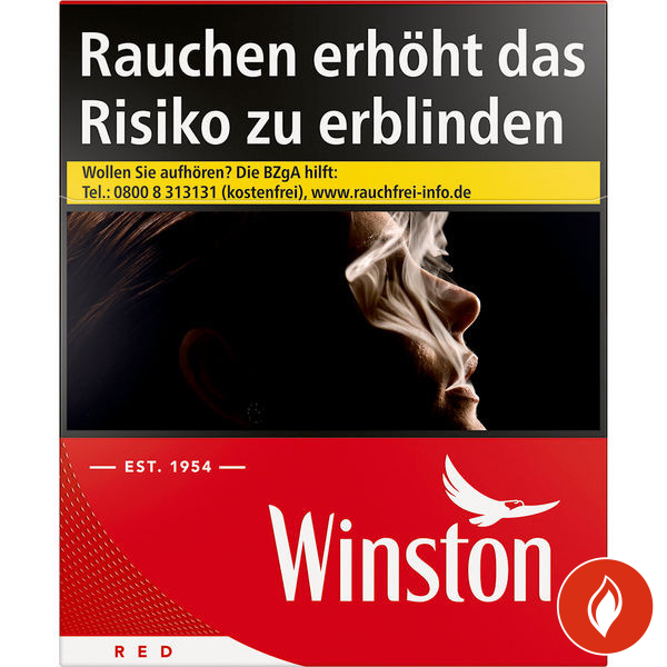 Winston Red 5XL Zigaretten Einzelschachtel