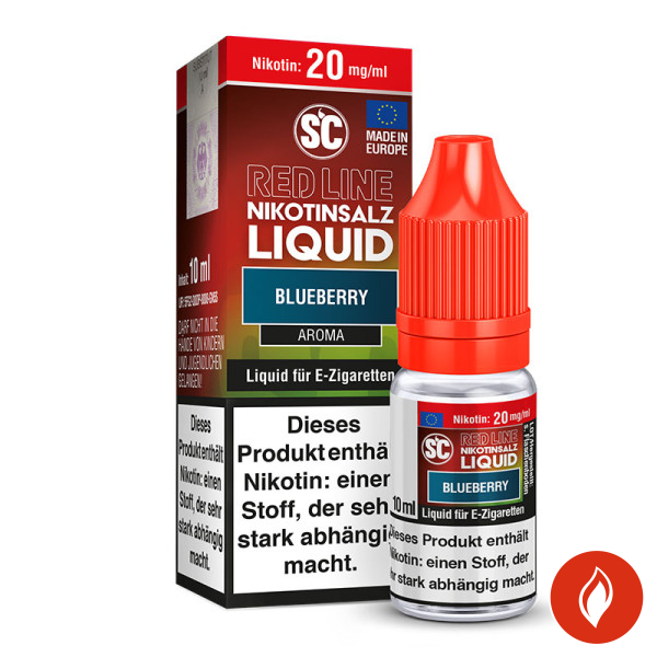 SC Red Line Blueberry Nikotinsalz Liquid 20mg