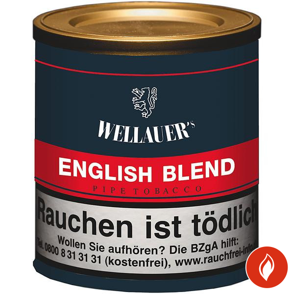 Wellauer's English Blend Pfeifentabak Dose