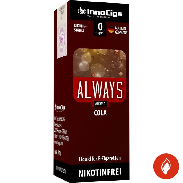 E-Liquid Innocigs Always Cola Aroma 0 mg