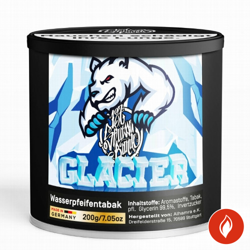 187 Glacier Wasserpfeifentabak Dose Large