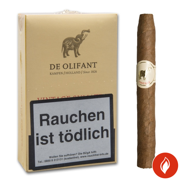De Olifant Emotion Vintage Sumatra Corona Zigarren Kiste