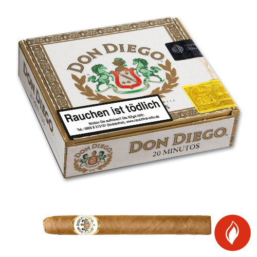 Don Diego Minutos Zigarren 20er Kiste