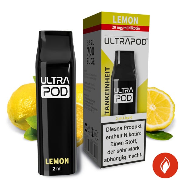 Ultrabio Ultrapod Lemon 20mg Liquidpod