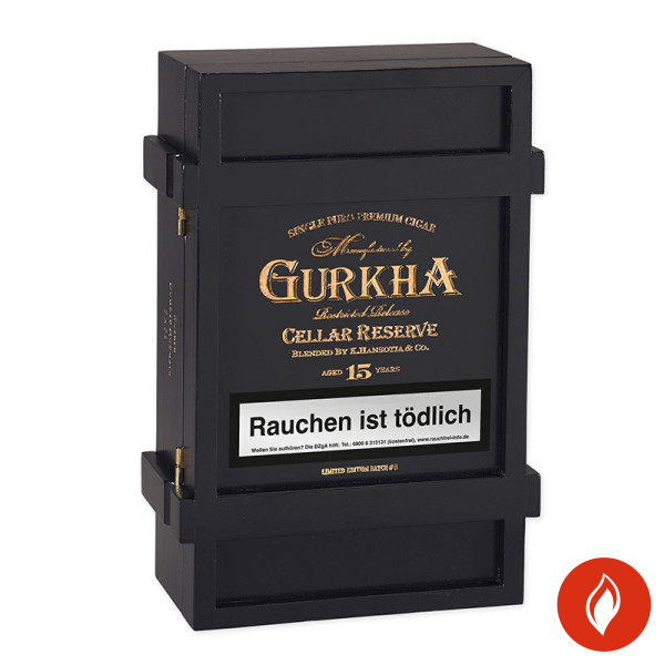Gurkha Cellar Reserve 15 Years Limited Solara Zigarren Kiste Closed