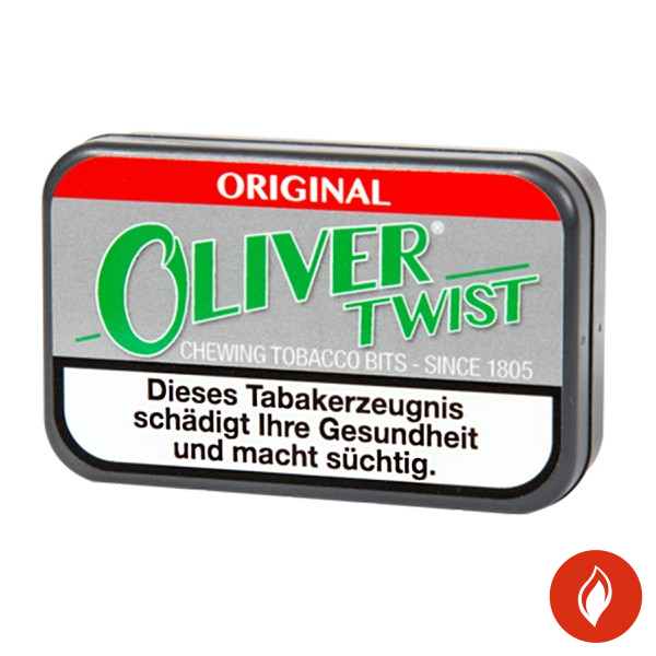 Oliver Twist Original Grün Kautabak Dose