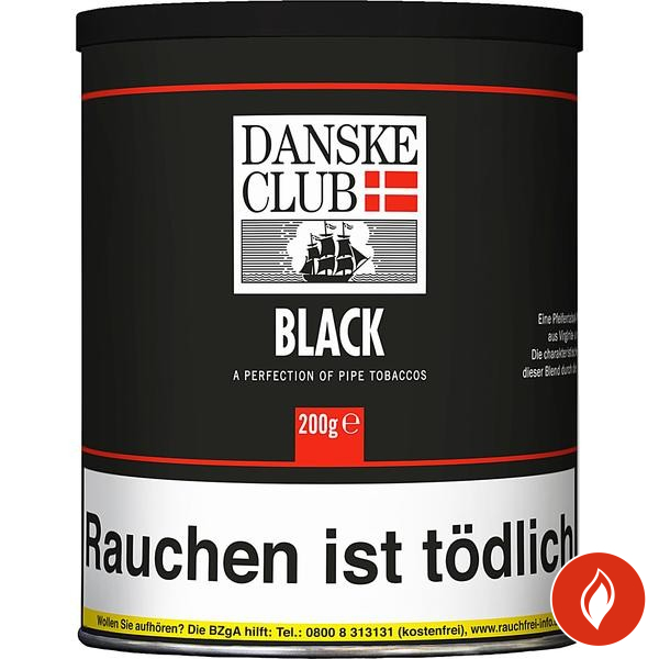 Danske Club Black Pfeifentabak Dose
