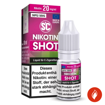 E-Liquid Nikotinshot SC PG50 / VG50 20 mg