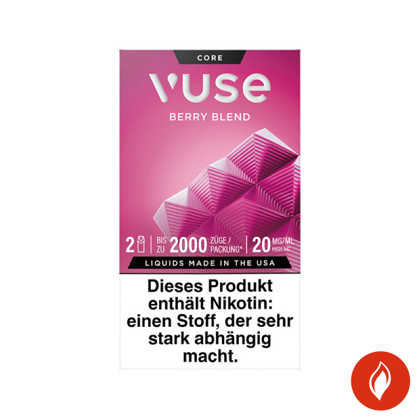 Vuse Berry Blend 20mg Prefilled Pods Front