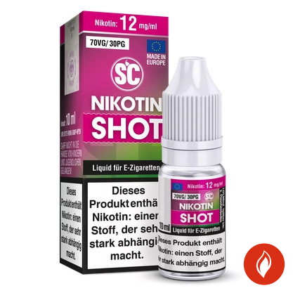 E-Liquid Nikotinshot SC PG30 / VG70 12 mg