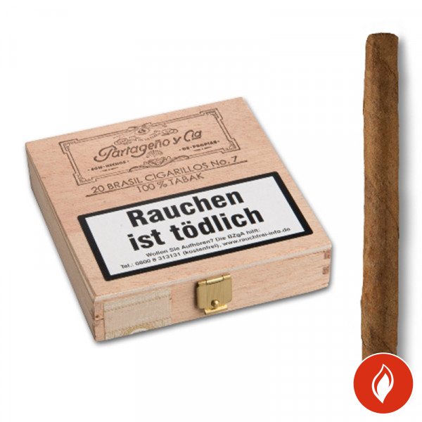 Partageno 7 Sumatra Zigarren 20er Kiste