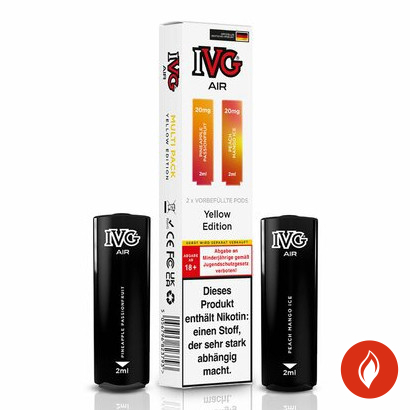 IVG Air Yellow Edition 20mg Prefilled Pods