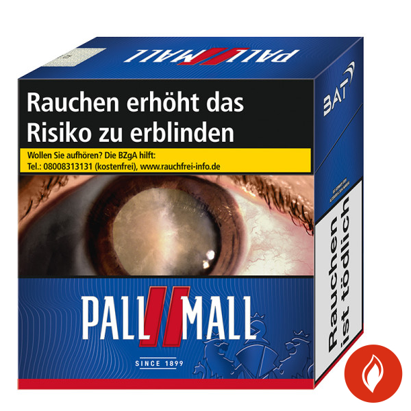 Pall Mall Red Hercules Zigaretten Schachtel