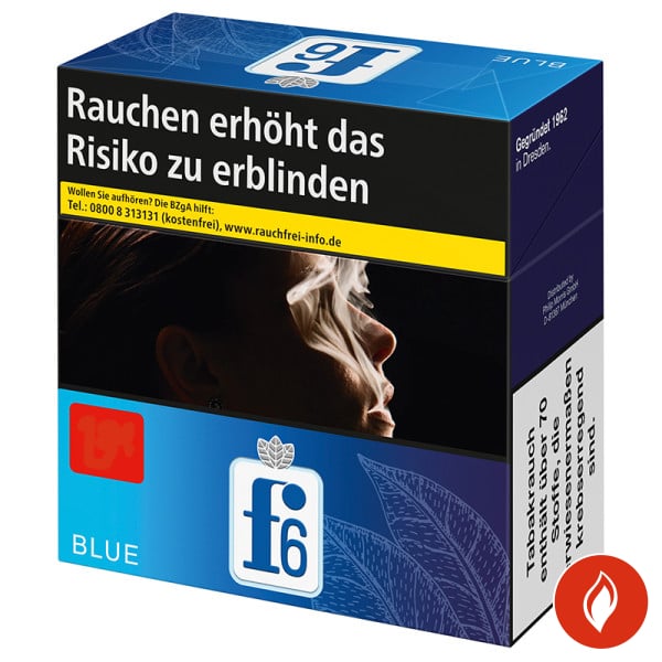 f6 Blue 7XL Zigaretten Schachtel
