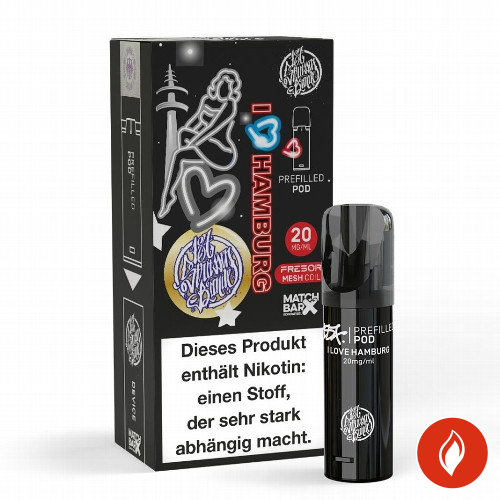 187 I love Hamburg 20 mg Prefilled Pods
