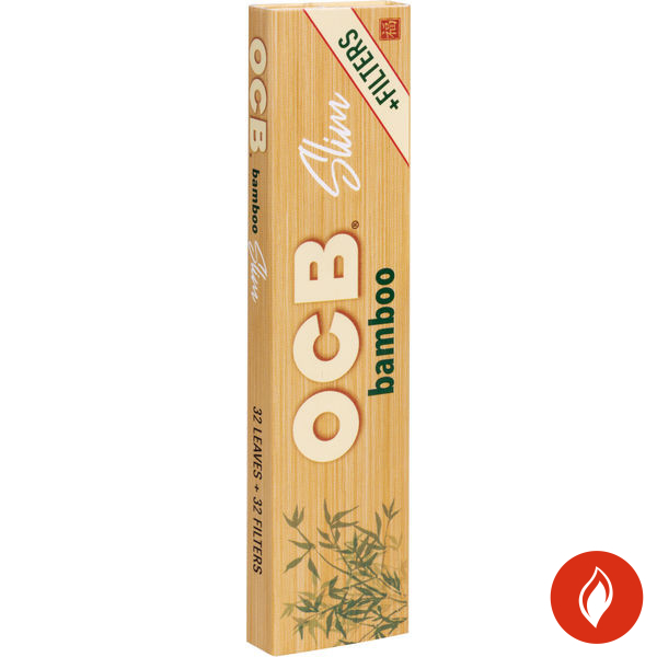 OCB Bamboo Slim + Tips Booklet