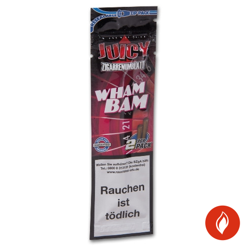 Juicy Zigarrenumblatt Wham Packung