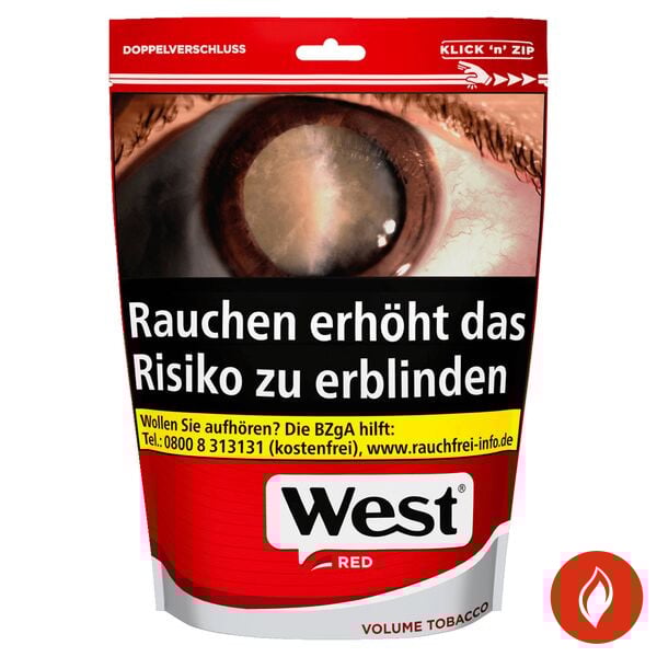 West Red Volumentabak XL Beutel