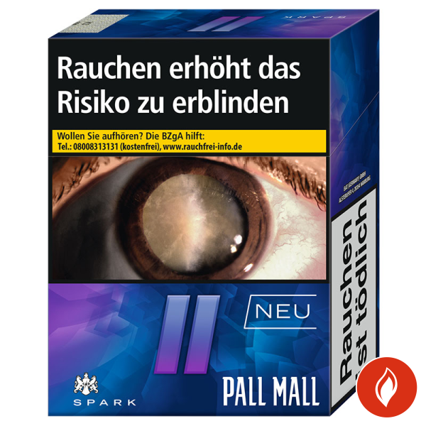 Pall Mall Spark Giga Zigaretten Schachtel